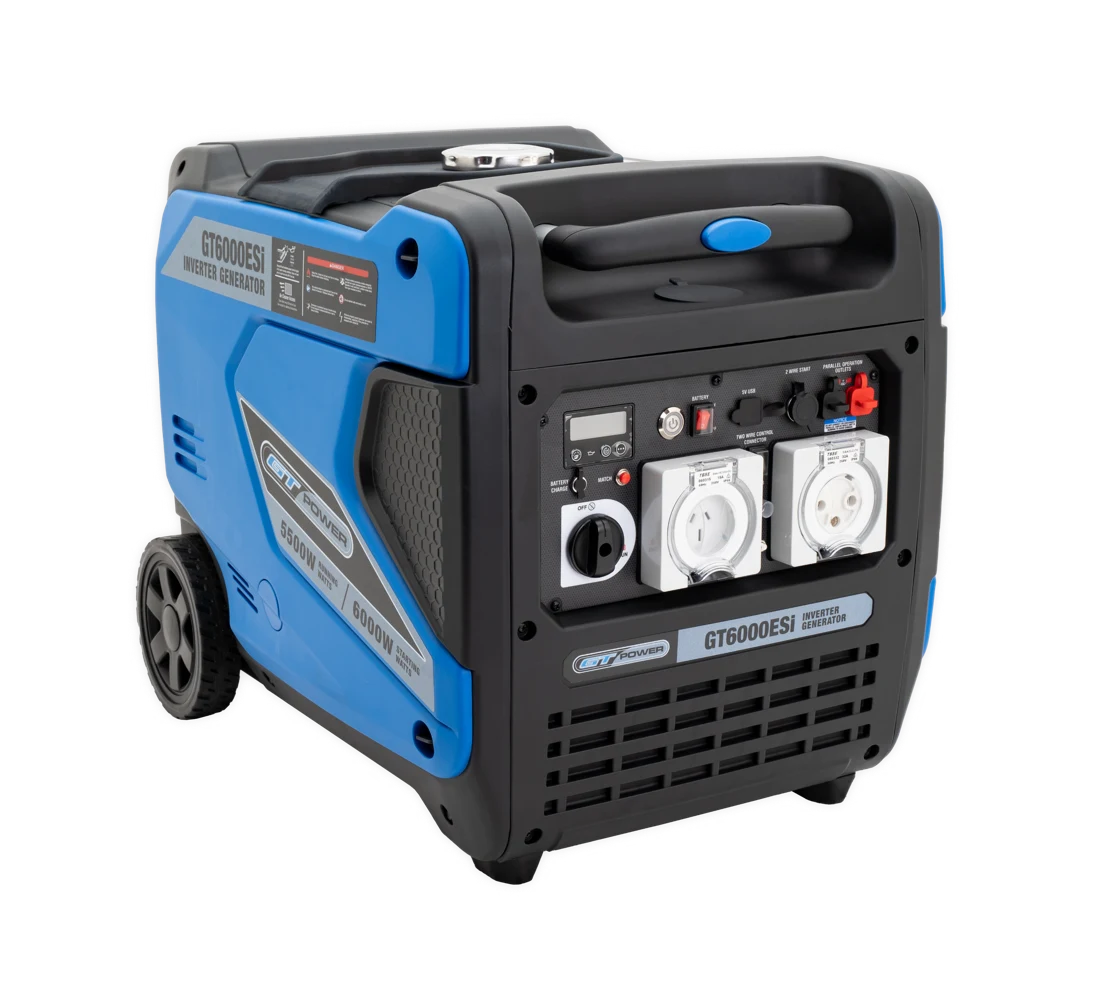 GT Power GT6000ESi blue inverter generator